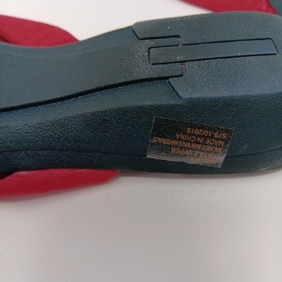 Tidewater Sandals Women's Freeport Anchors SIZE W8  Condition: USED - Picture 2 of 7